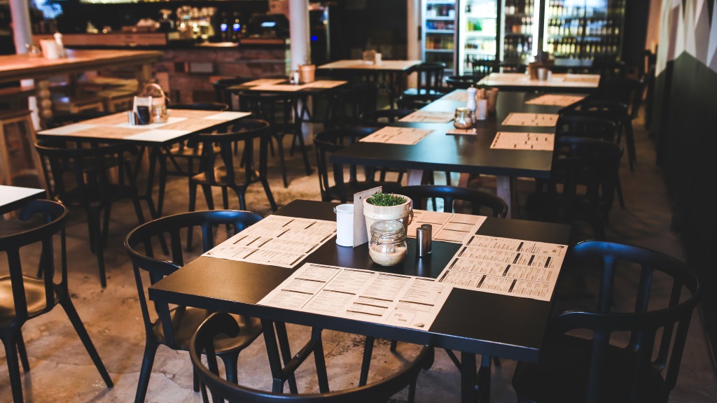een leeg restaurant