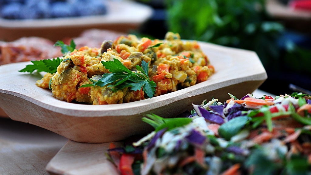 een vegan gerecht