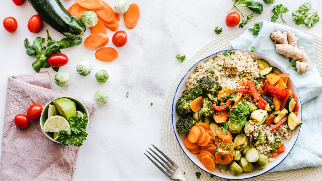 een vegan gerecht