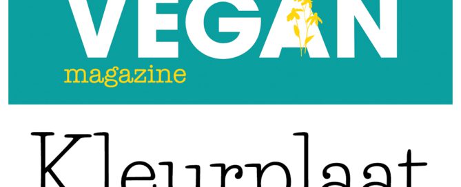 VEGAN Magazine kleurplaat 1100x619