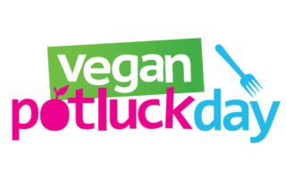 Vegan Potluck Day logo