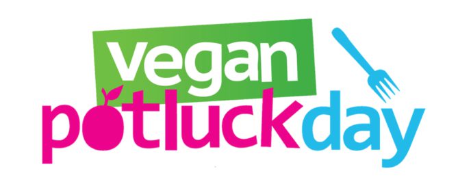 Vegan Potluck Day logo
