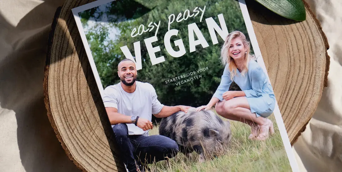 cover van de Easy Peasy Startersgids voor veganisten