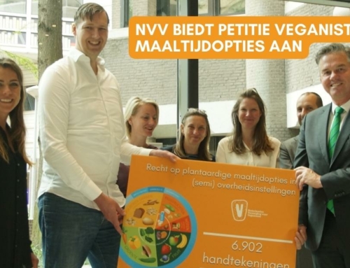 NVV biedt petitie veganistische maaltijdopties aan