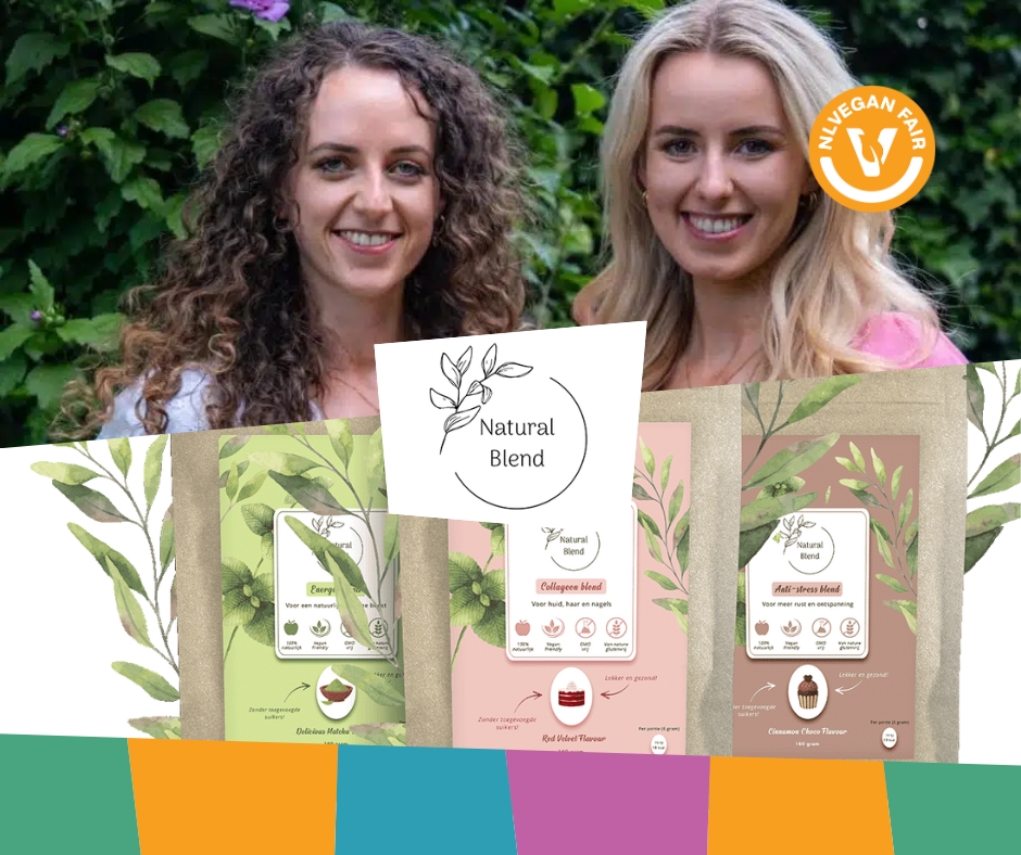 De zussen Valerie en Jasmijn van Natural Blend