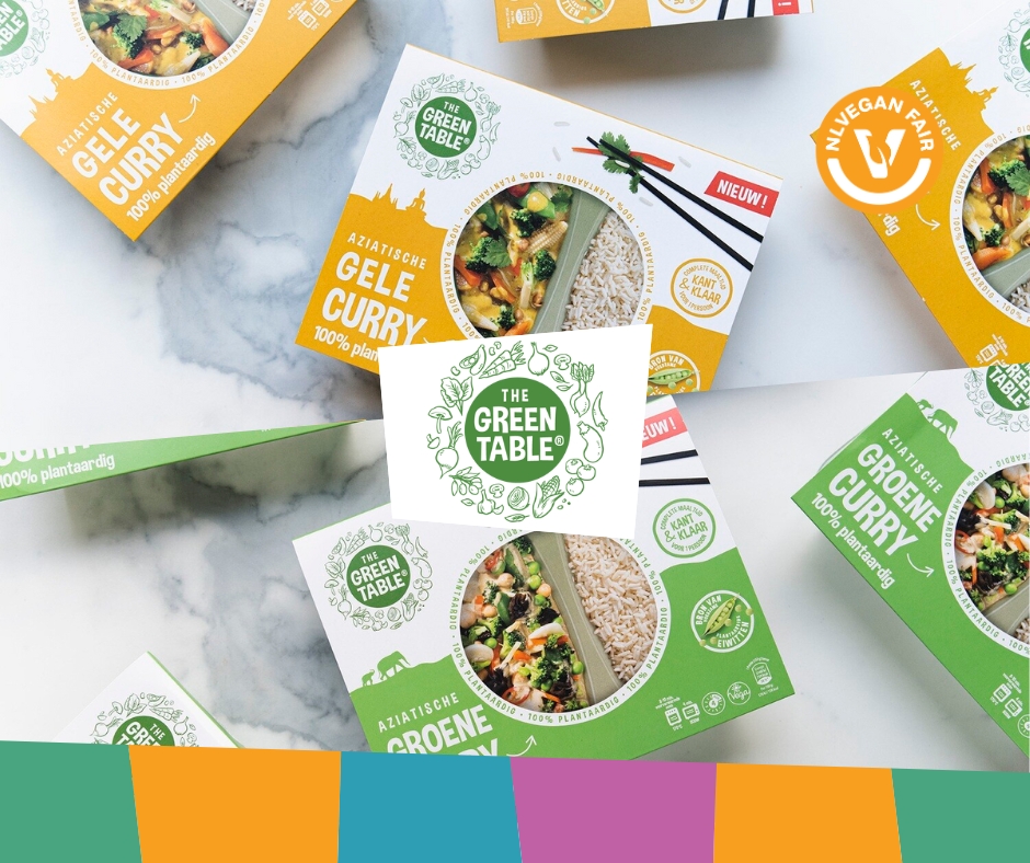 Veganistische maaltijden van The Green Table