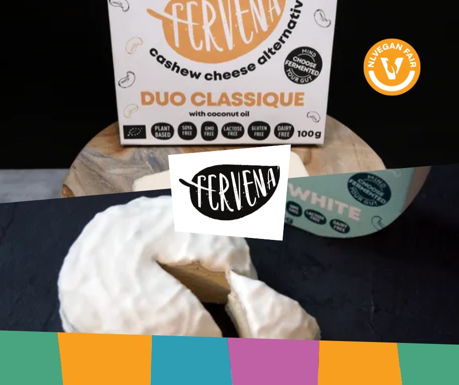 Veganistische kaas van Fervena