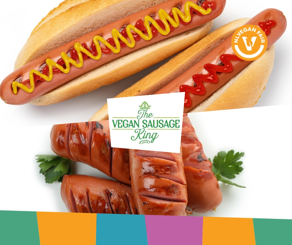 Hotdogs en braadworst van The Vegan Sausage King