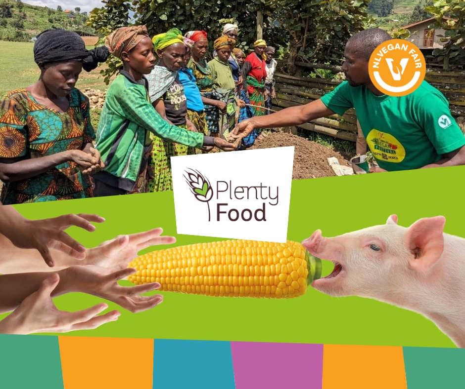 Plantaardige voedselhulp van Plenty Food is uniek en diervriendelijk